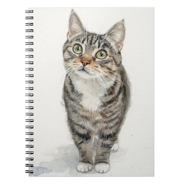 Carnet Tabby Muse Spiral Notebook (Devant)