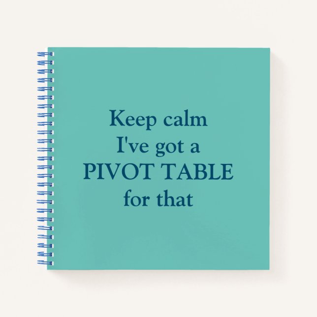 Carnet Table pivot (Devant)