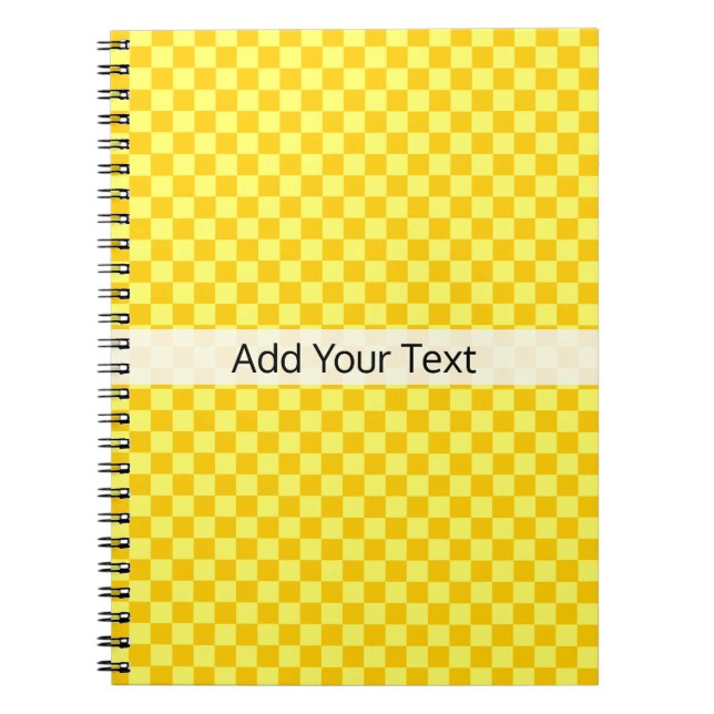 Carnet Tableau de contrôle combiné jaune par ShirleyTaylo (Devant)