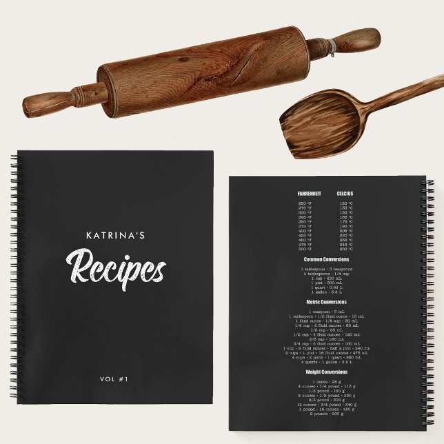 Carnet Tableau de conversion de mesure de script Recette (Créateur téléchargé)