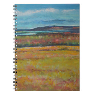 Carnet Tableau des dunes de sable côtier