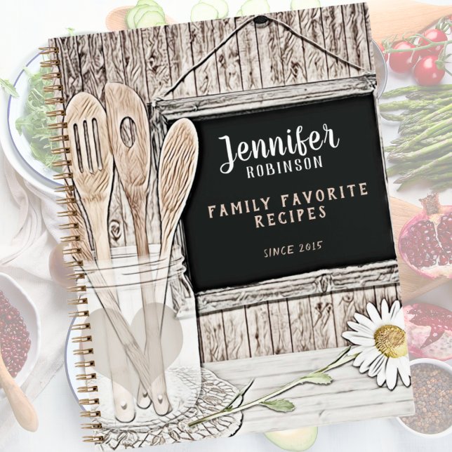 Carnet Tableau noir rétro, pot Mason et marguerite (Créateur téléchargé)