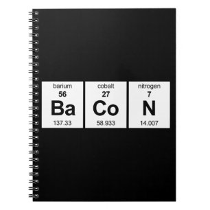 Carnet Tableau périodique BaCoN