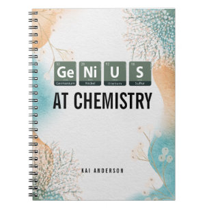Carnet Tableau Périodique de Chimie Génie Élève