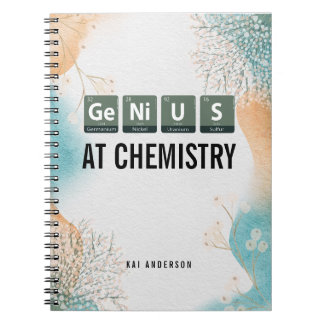 Carnet Tableau Périodique de Chimie Génie Élève