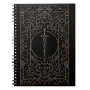 Carnet Tablette d'épée vintage RPG