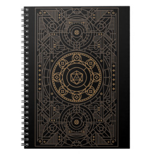 Carnet Tablette vintage Steampunk D20 Dice RPG