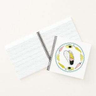 Carnet Taco à propos d'amour Taco Element Circle