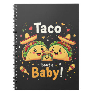 Carnet Taco Bout a Baby Pregnancy Faire-part