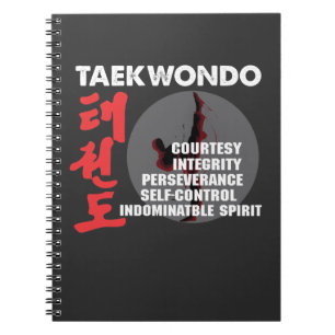 Carnet Taekwondo Tenets Martial Arts Tae kwon do
