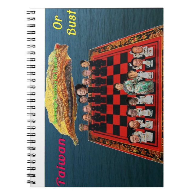 Carnet Taïwan ou un buste (Devant)