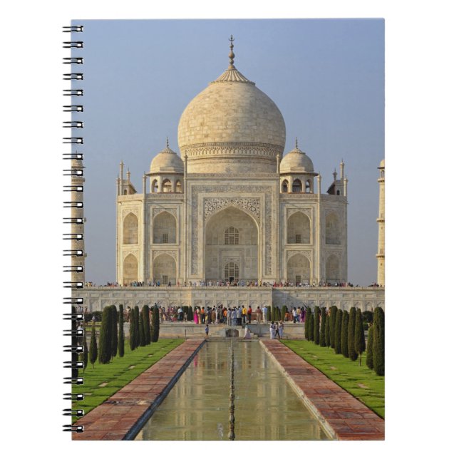 Carnet Taj Mahal, un mausolée situé à Agra, en Inde, 2 (Devant)