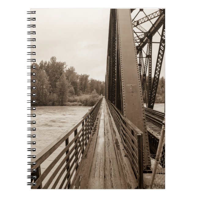 Carnet Talkeetna Railroad Bridge (Devant)