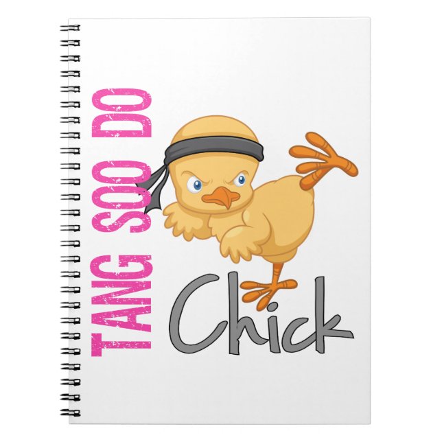 Carnet Tang Soo font le poussin (Devant)