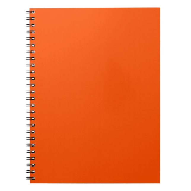 Carnet Tangelo Orange (Devant)