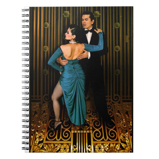 Carnet Tango Argentin Deco (Devant)