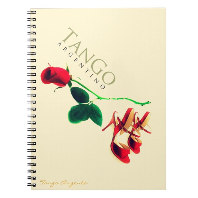 Carnet Tango argentin Vintage (Devant)