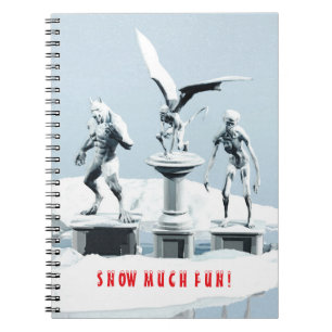 Carnet Tant de plaisir de neige ! Sculptures de glace de