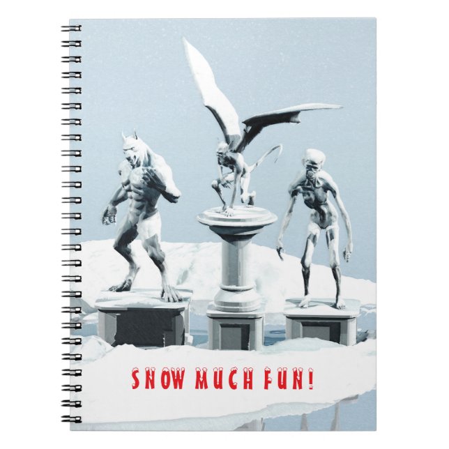 Carnet Tant de plaisir de neige ! Sculptures de glace de  (Devant)