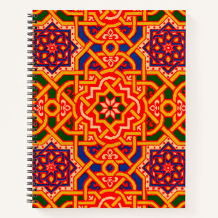 Carnet Tapis coloré d'époque