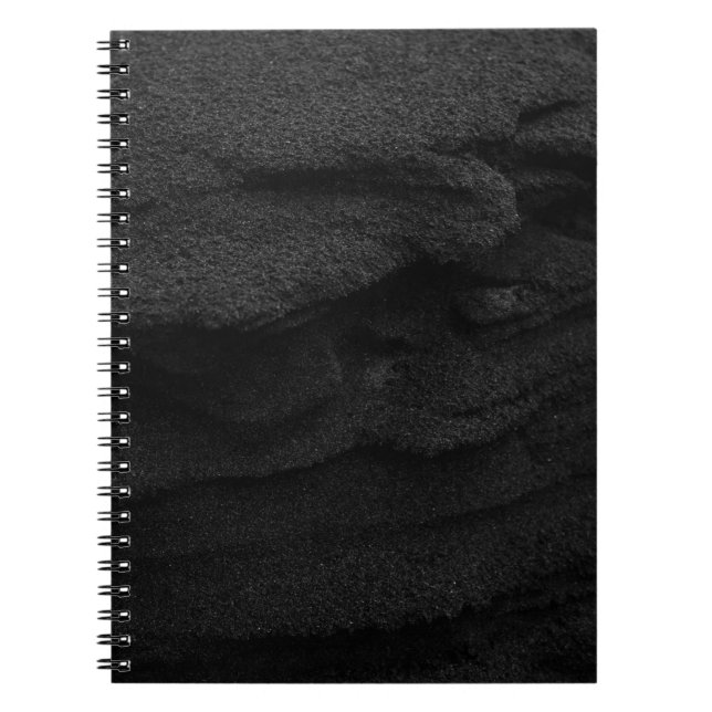Carnet Tapis noir et gris (Devant)