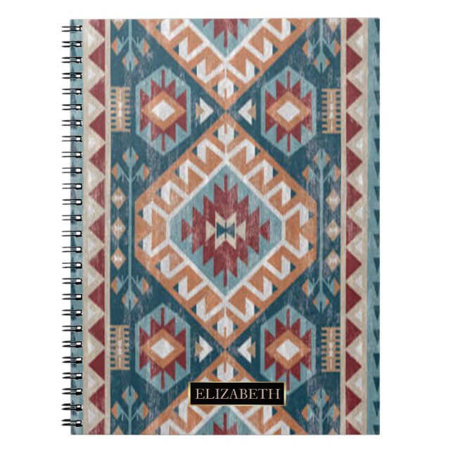 Carnet Tapis Oriental Perse Turc Cadre (Devant)