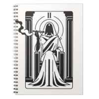 Tarot Grande Prêtresse Fumée de Weed Occulte