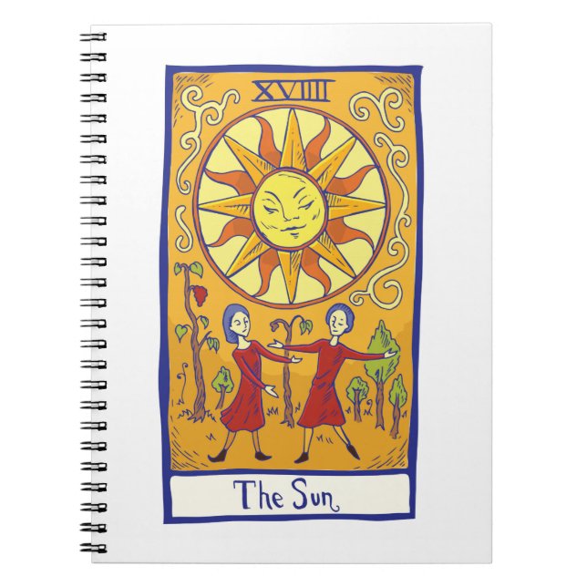 Carnet Tarot Le Soleil (Devant)