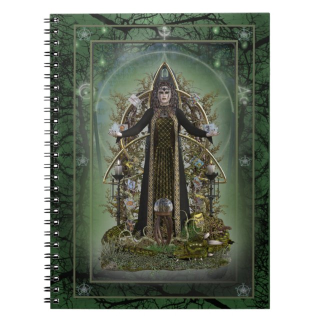 Carnet Tarot Witch ~ Spellbook (Devant)