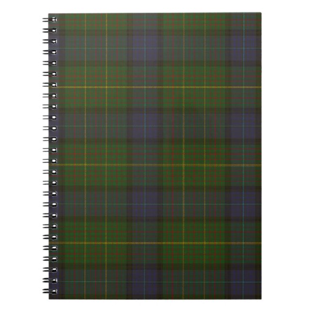Carnet tartan californien (Devant)