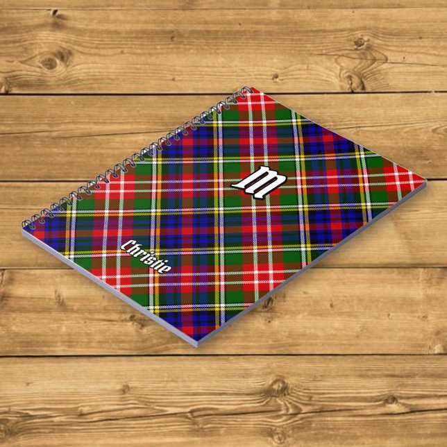 Carnet Tartan Clan Christie (Créateur téléchargé)