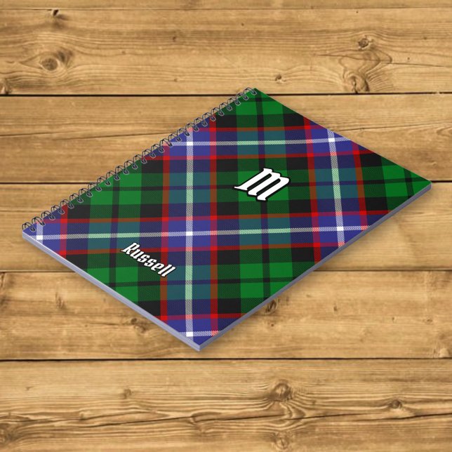 Carnet Tartan Clan Russell (Créateur téléchargé)