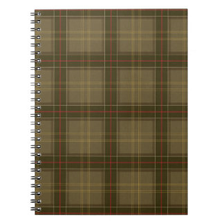 Carnet Tartan Classique en Tabac