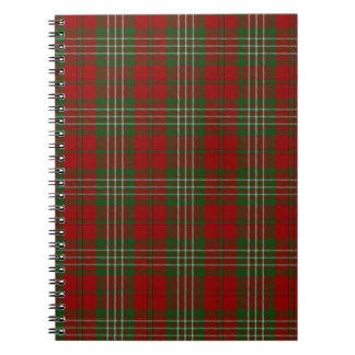 Carnet Tartan de famille de clan de Scott