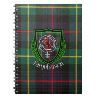 Carnet Tartan et blason du clan écossais Farquharson