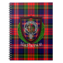 Tartan et blason du clan écossais MacPherson