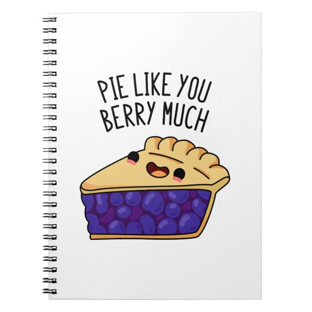 Carnet Tarte comme vous Berry beaucoup de jeu de mots drô (Devant)