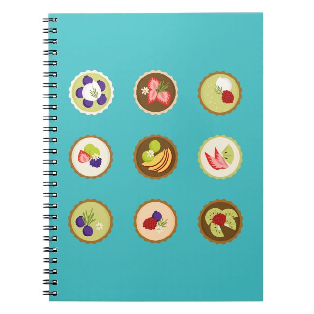 Carnet Tartes aux fruits (Devant)