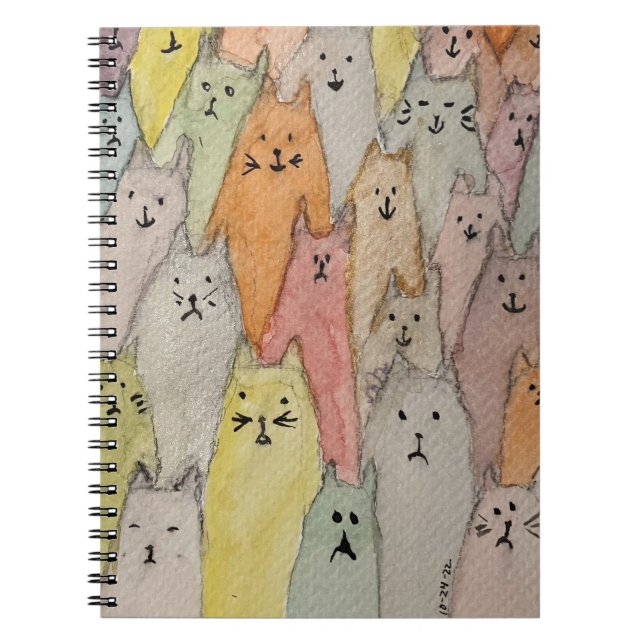 Carnet Tas de chats  (Devant)