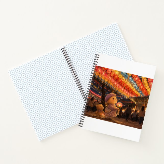 Carnet Tasse Alma sous le ciel de lanterne (Intérieur)