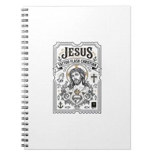 Carnet Tatouage flash Jésus Christianisme Tatouage flash
