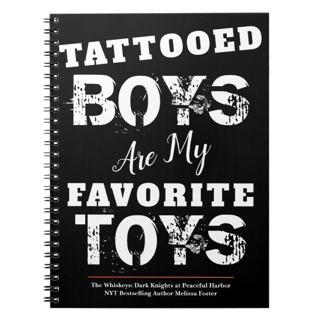 Carnet Tattooed Boys 6.5" x 8.75" (Devant)