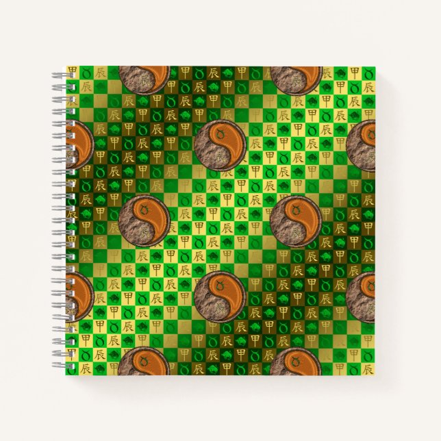 Carnet Taureau & Dragon de Bois (Devant)