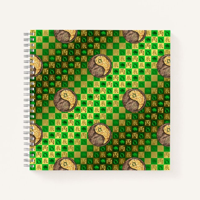 Carnet Taureau & Dragon de Feu (Devant)