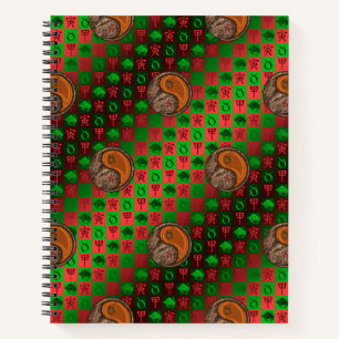 Carnet Taureau & Tigre de Bois