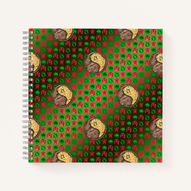 Carnet Taureau & Tigre de Feu (Devant)