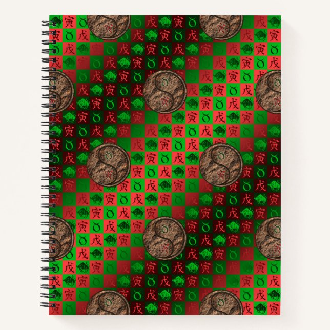 Carnet Taureau & Tigre de Terre (Devant)