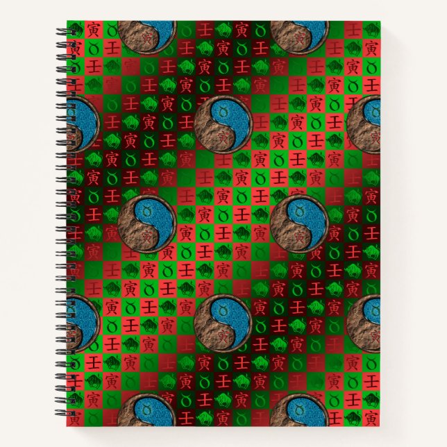 Carnet Taureau & Tigre d'eau (Devant)