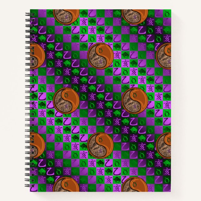 Carnet Taurus & Wood Boar (Devant)