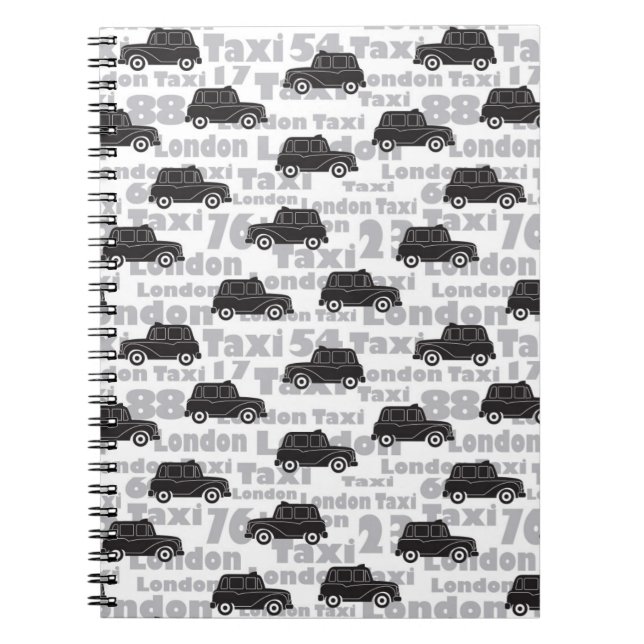 Carnet Taxi de Londres (Devant)